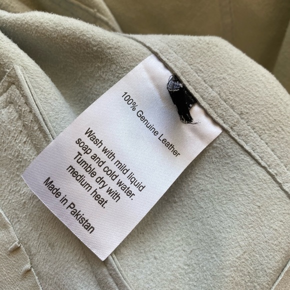 Leather Fringe Crop Jacket - Picture 8 of 8